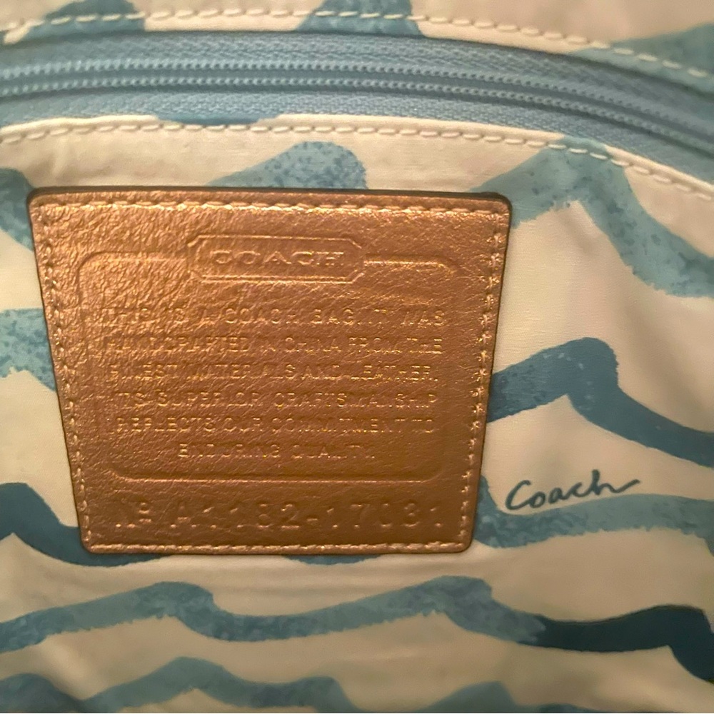 **PLEASE READ DESCRIPTION** Coach Audrey Natural … - image 11